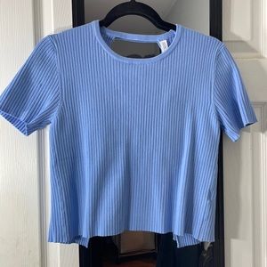 Zara knit top with back opening